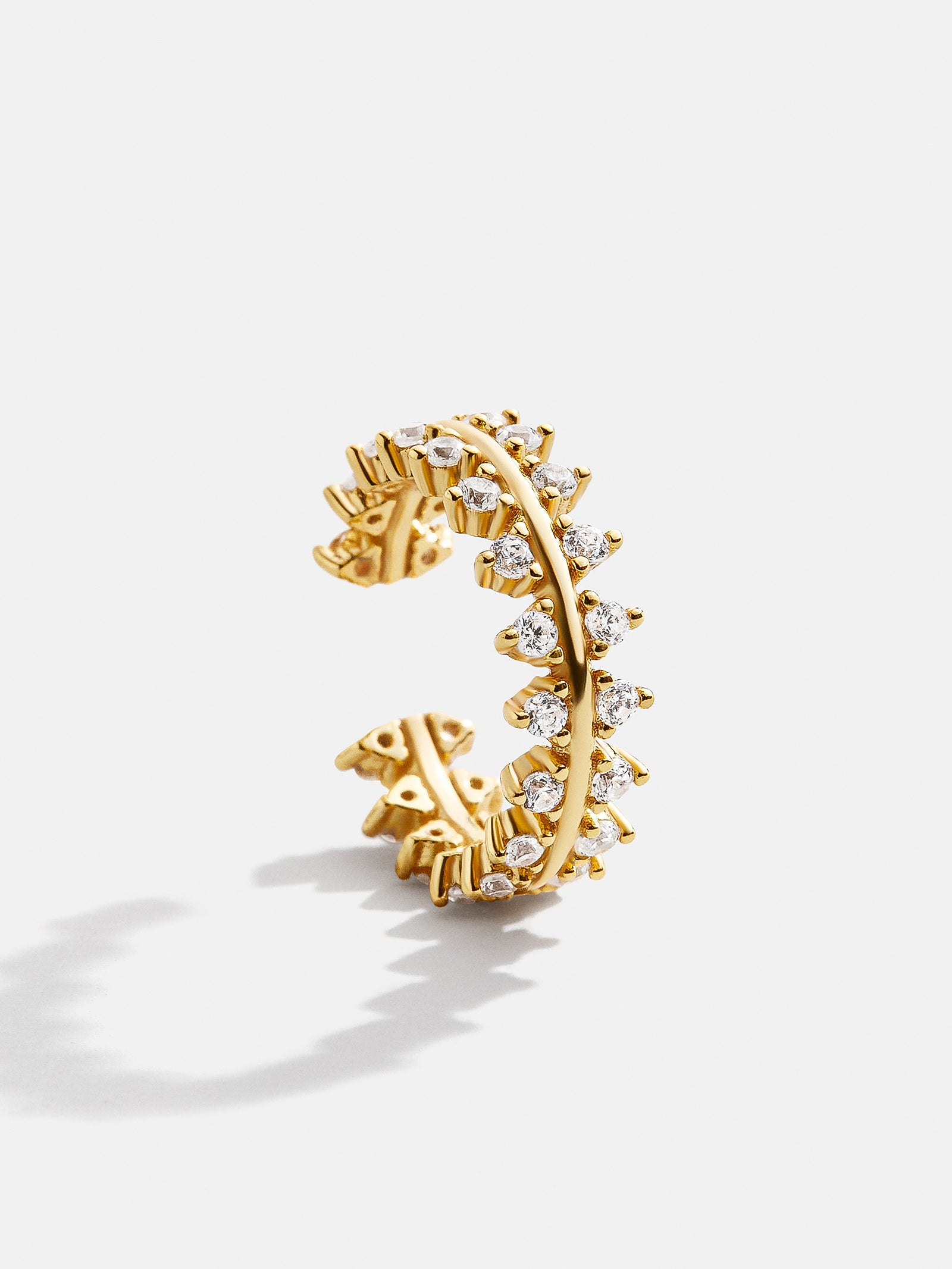 Victoria 18K Gold Ear Cuff - Gold/Pav??