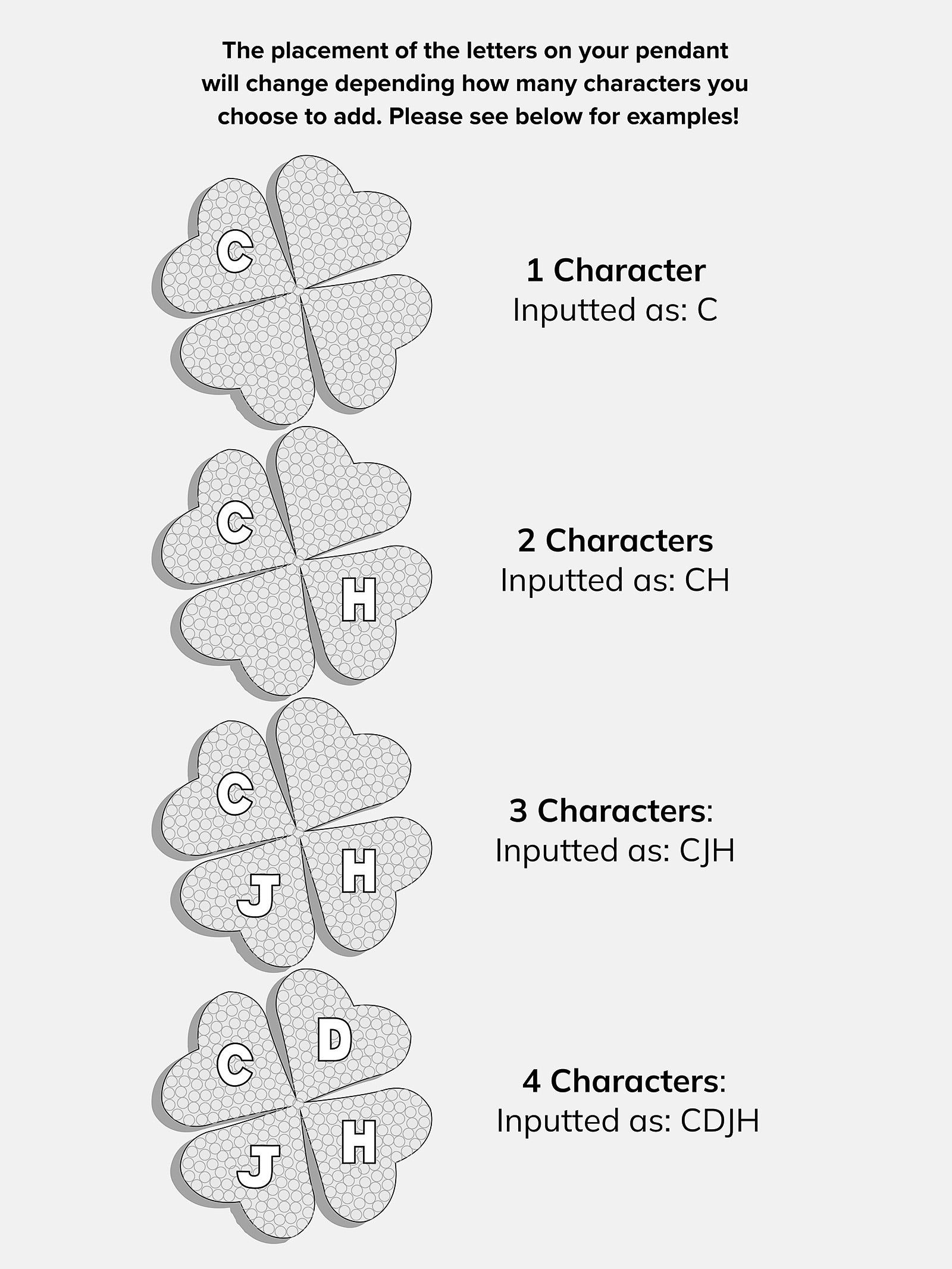 Clover 18K Gold Custom Pendant Necklace - 18K Gold. Pav?? Cubic Zirconia Stones - Image 6