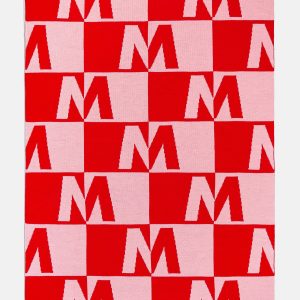 Opposites Attract Custom Blanket - Red/Pink