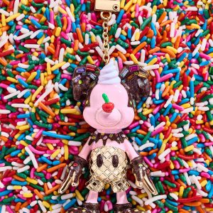 Mickey Mouse disney Bag Charm - Mickey Mouse Ice Cream