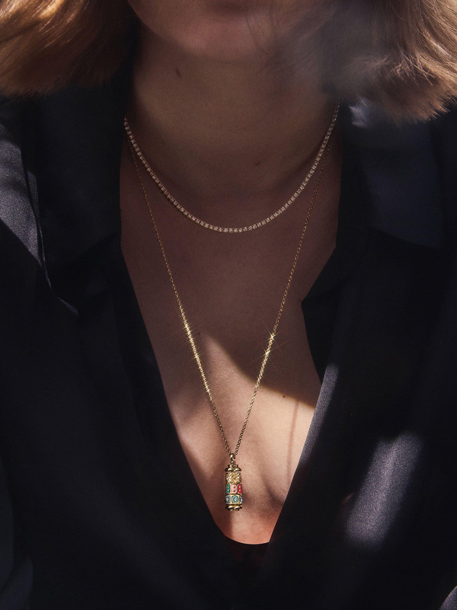 360 Spinner Custom Charm Necklace - 360 Spinner Necklace - Image 2