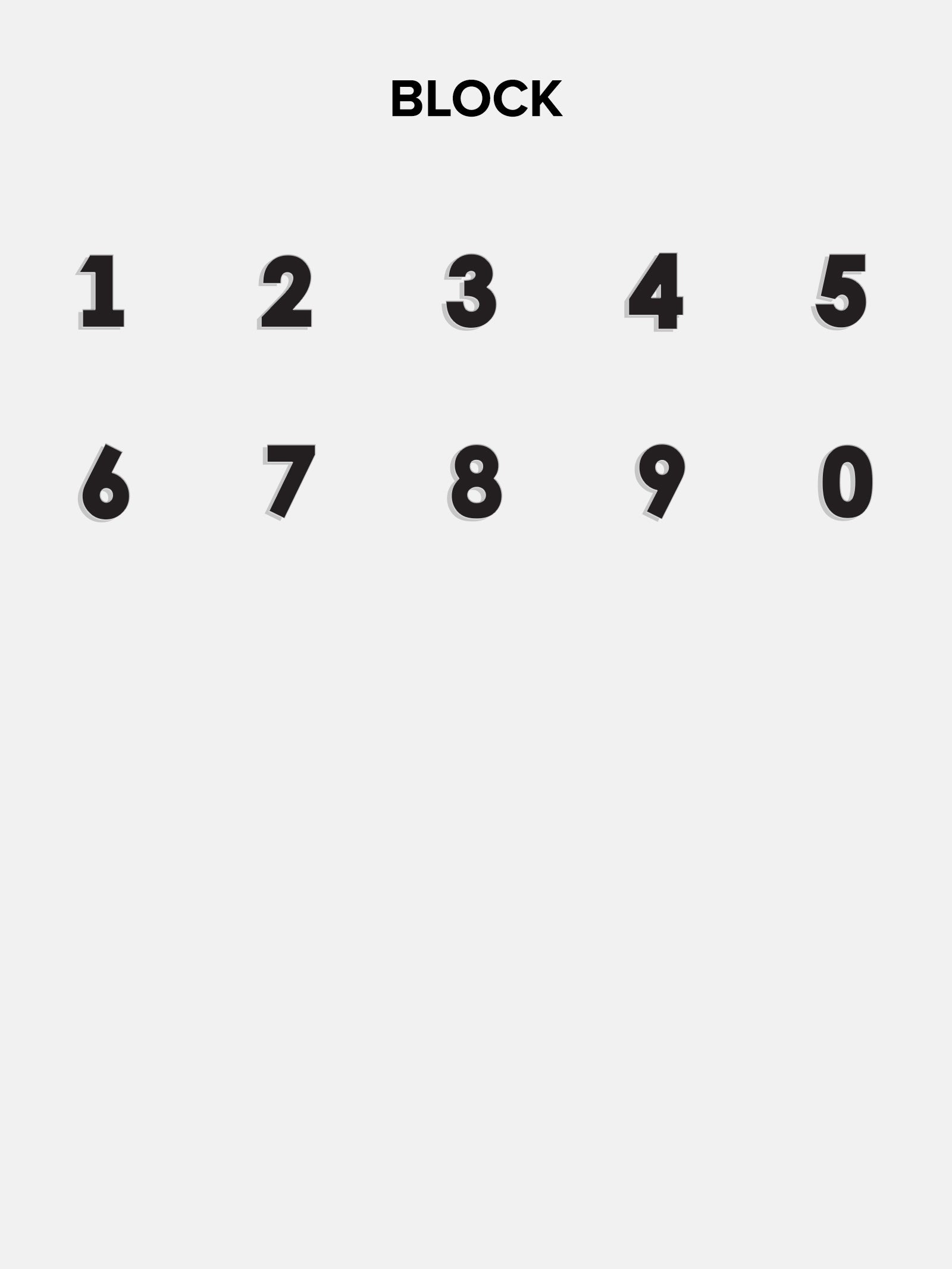 18K Gold Block Font Custom Number Bracelet - Block Font Numbers - Image 8