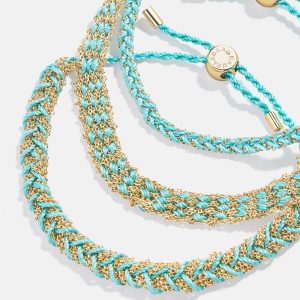 Hannah Bracelet Set - Aqua