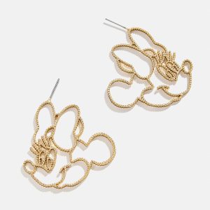 Minnie Mouse Disney Outline Earrings - Minnie Mouse