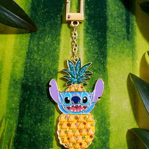 Stitch Disney Pineapple 2D Bag Charm - Yellow