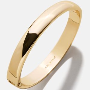 Nadia Classic Hinge Bangle - Classic Thick Gold