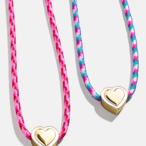 Kids' Heart to Heart Friendship Necklace Set - Heart