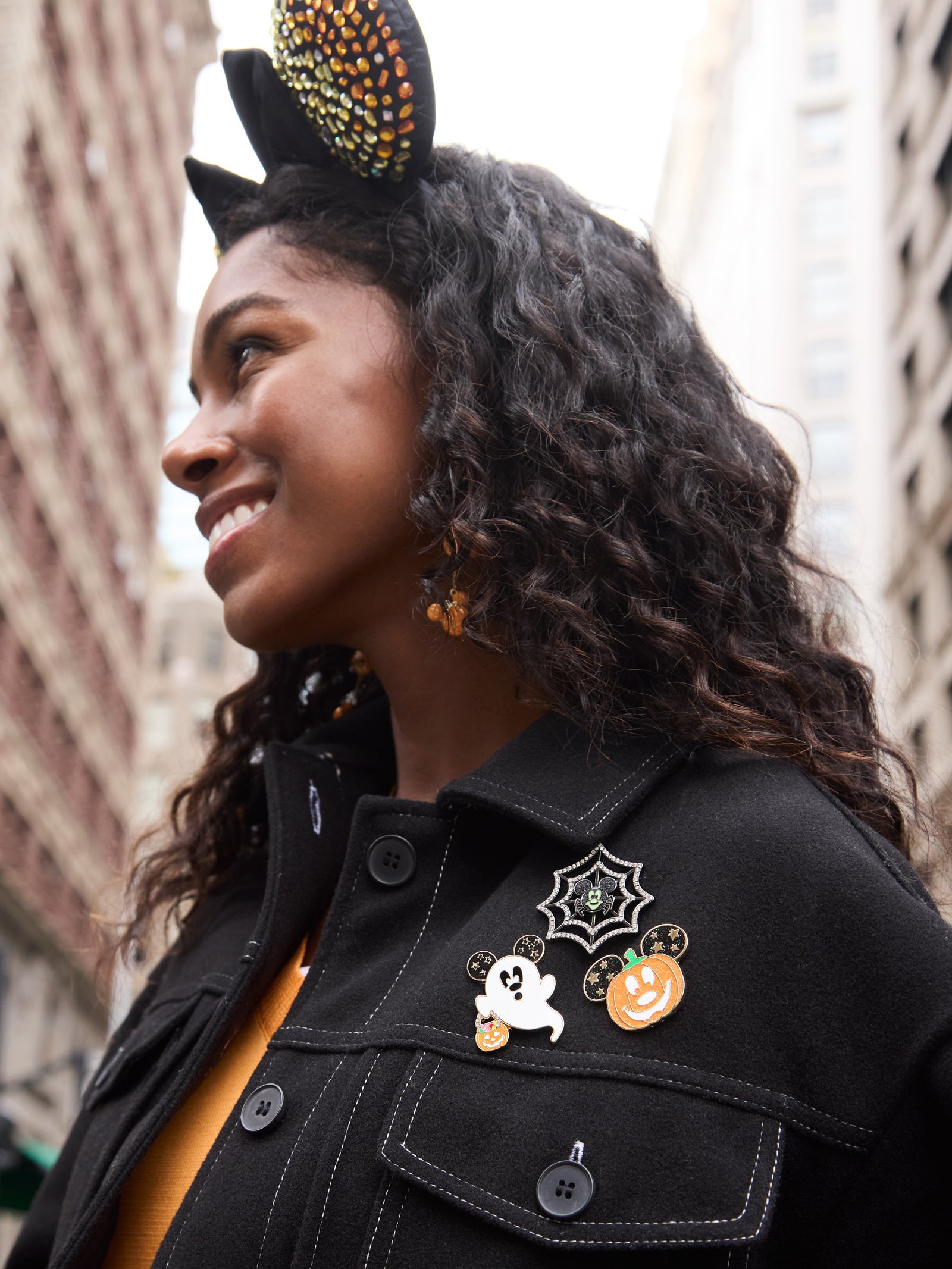 Mickey Mouse Disney Spiderweb Pin - Disney Spiderweb Pin - Image 3