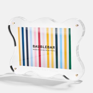 Picture Perfect Horizontal Acrylic Frame - Retro Wavy