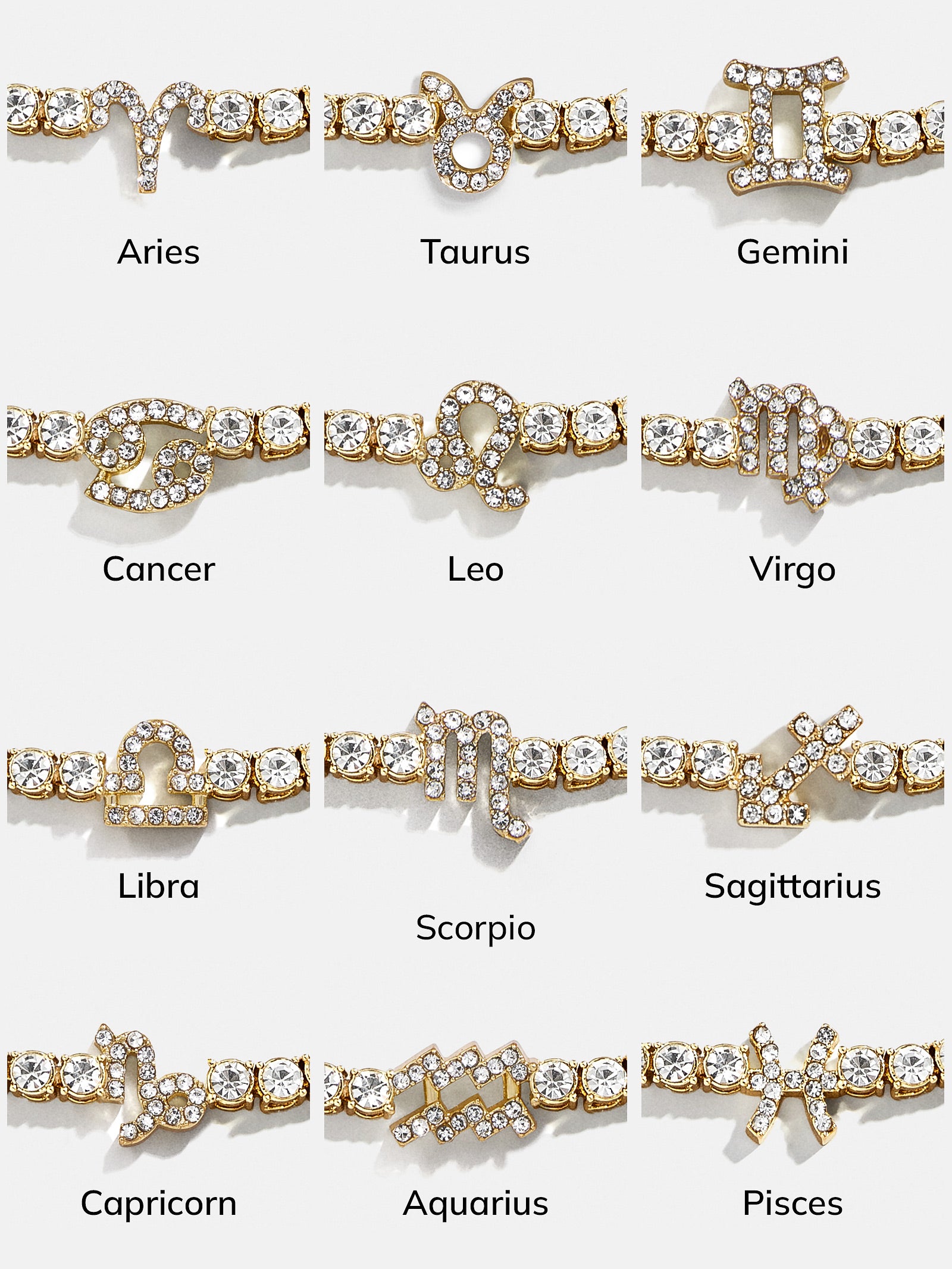 Zodiac Tennis Bracelet - Aries - Image 4