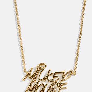 Disney Character Signature Necklace - Mickey Mouse