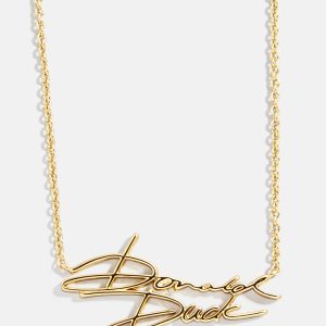 Disney Character Signature Necklace - Donald Duck