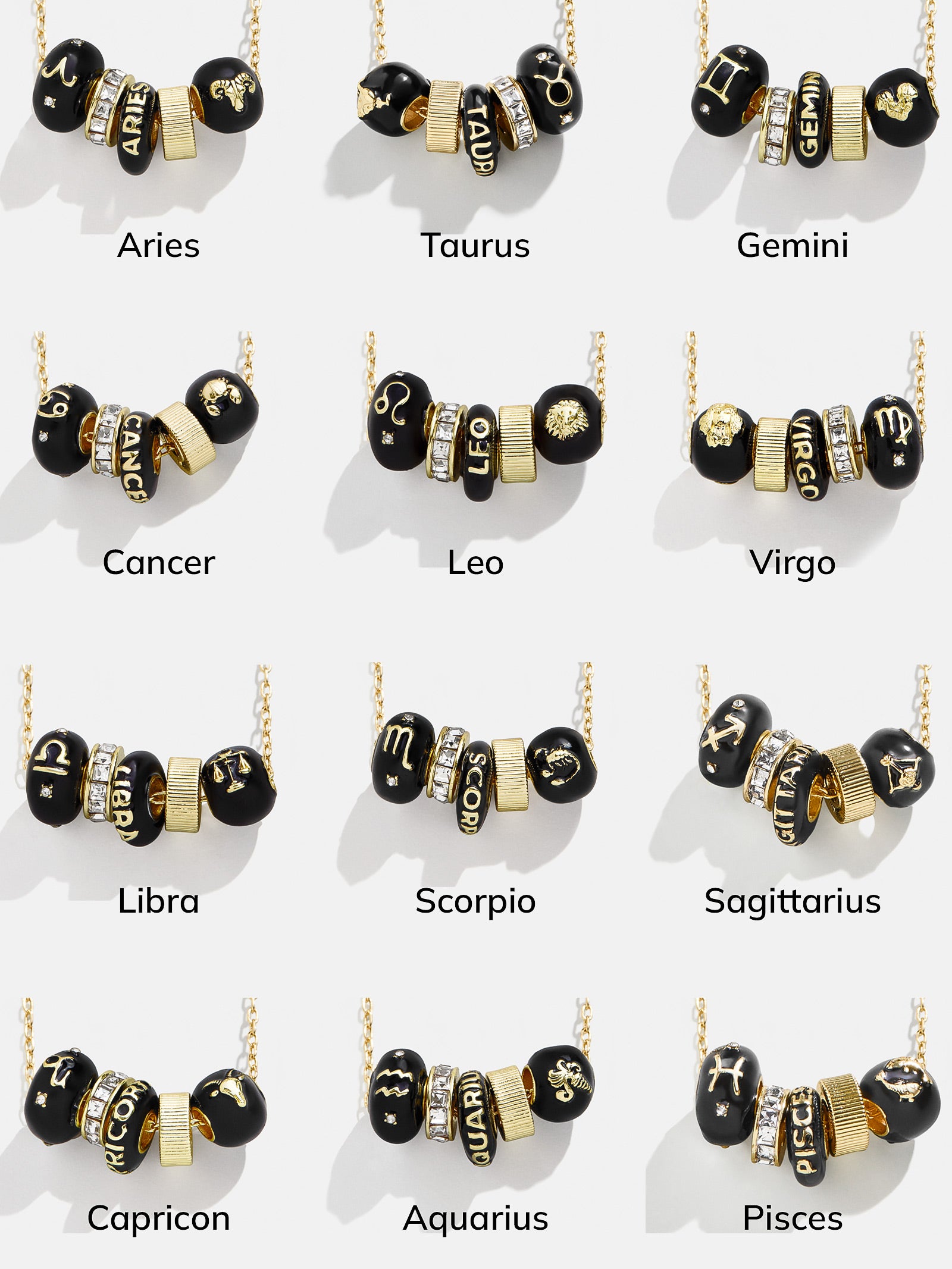 Zodiac Charm Necklace - Aquarius - Image 3