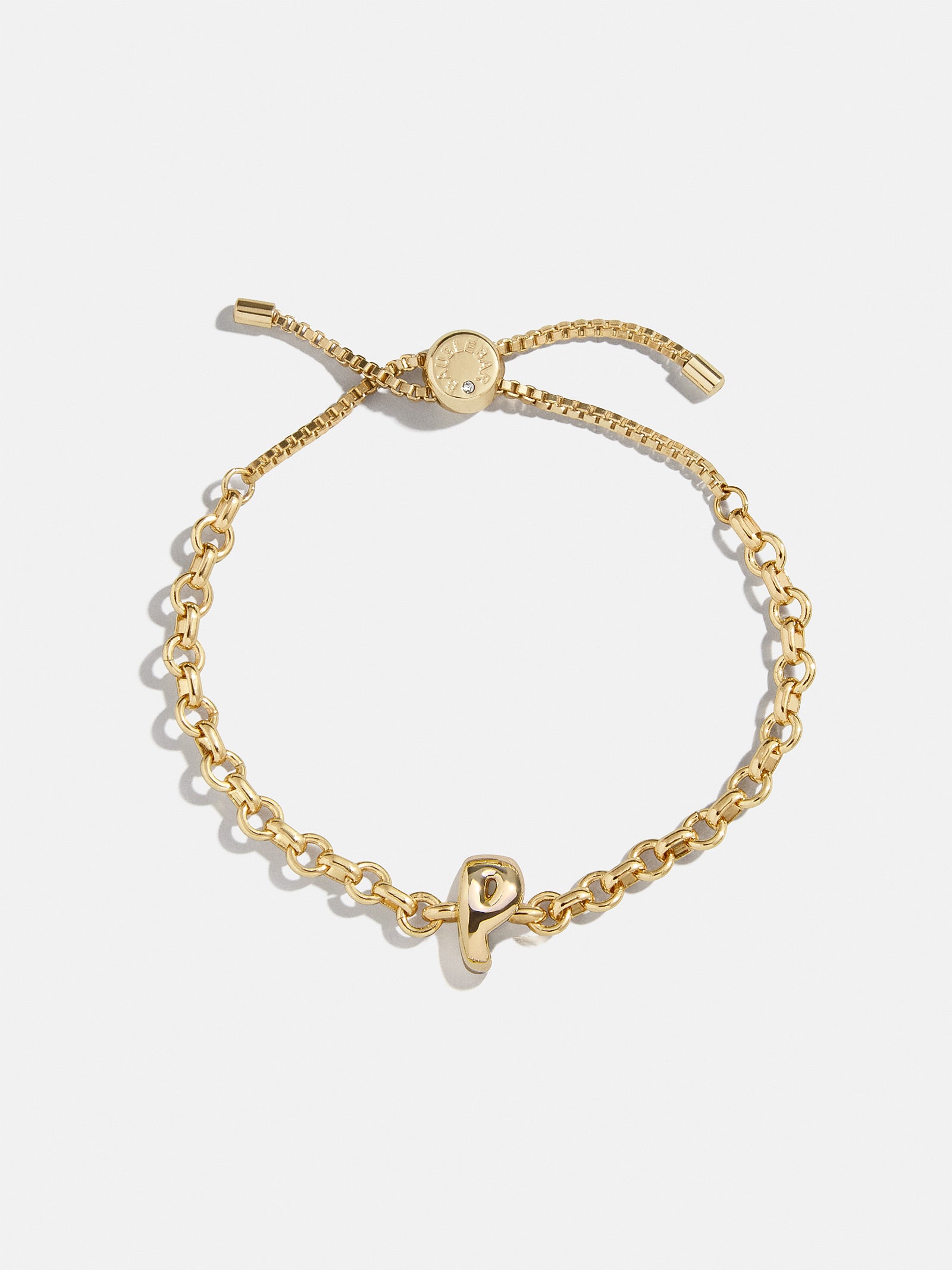 Bubble Initial Custom Chain Bracelet - Chain Bracelet - Image 18