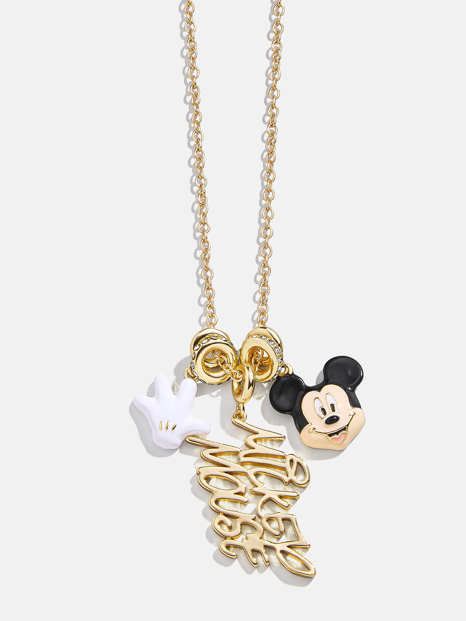 Disney Mickey Mouse Cluster Charm Necklace - Mickey Mouse - Image 3