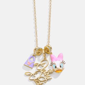 Disney Daisy Duck Cluster Charm Necklace - Daisy Duck
