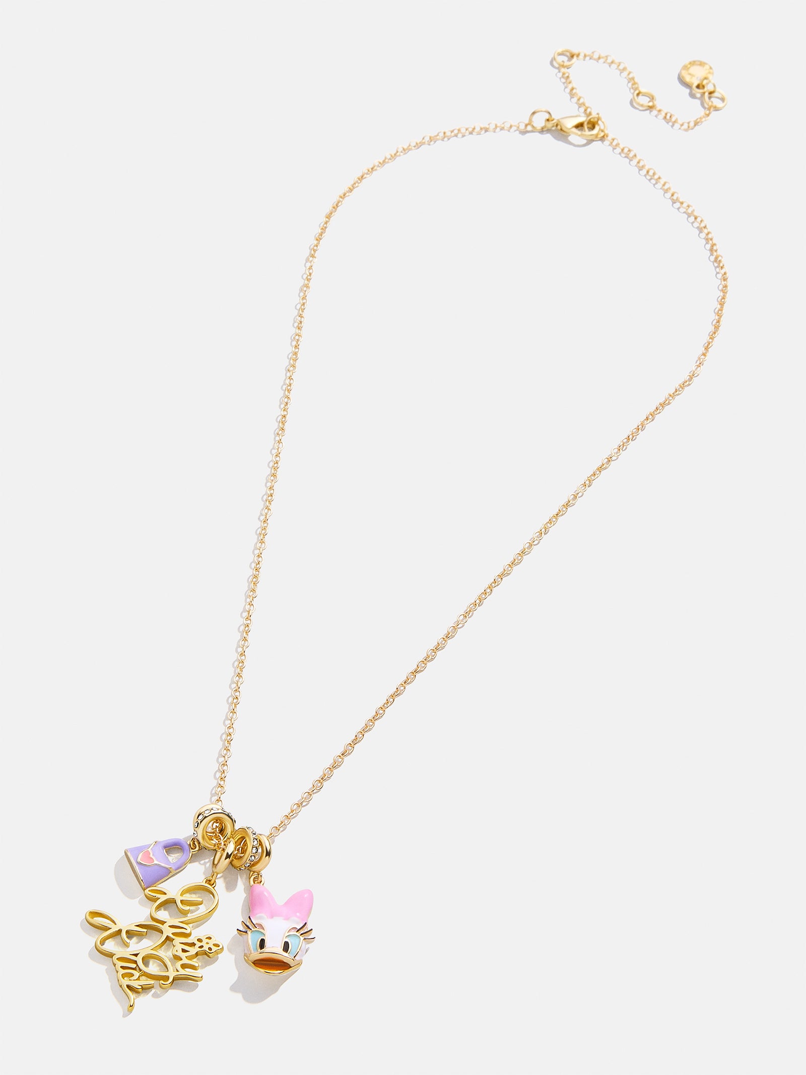 Disney Daisy Duck Cluster Charm Necklace - Daisy Duck - Image 3