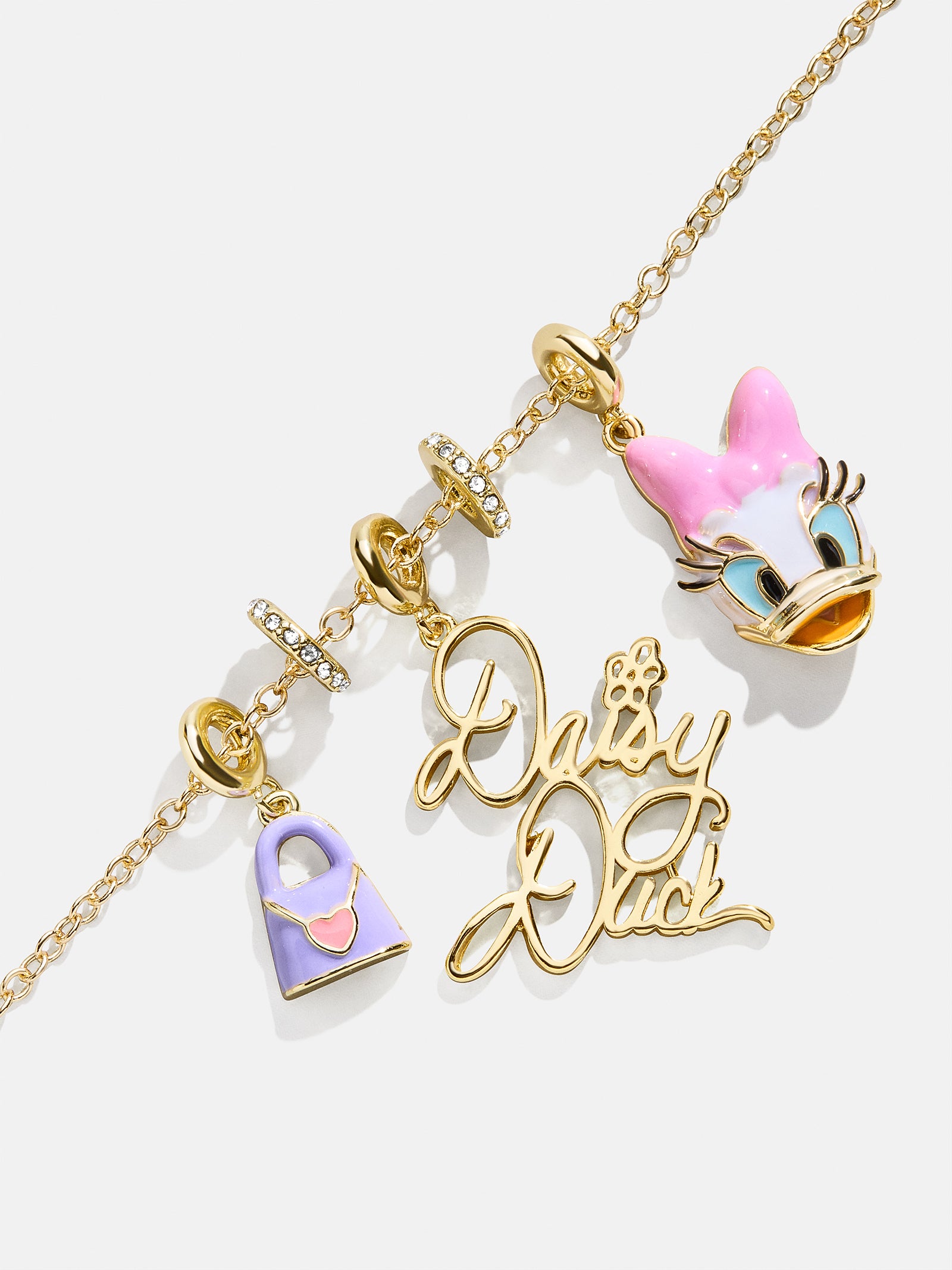 Disney Daisy Duck Cluster Charm Necklace - Daisy Duck - Image 4