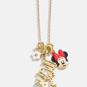 Disney Minnie Mouse Cluster Charm Necklace - Minnie Mouse