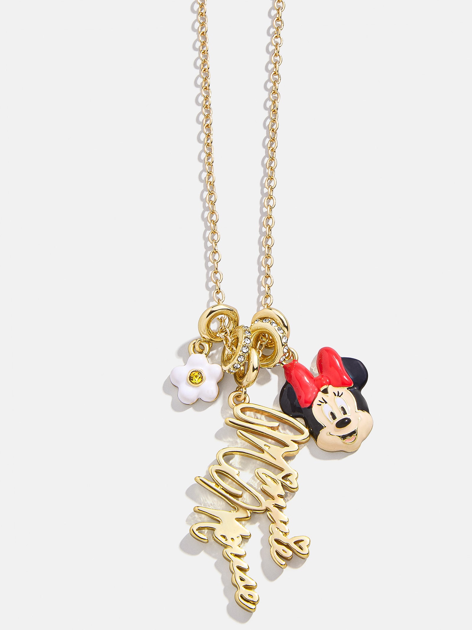 Disney Minnie Mouse Cluster Charm Necklace - Minnie Mouse