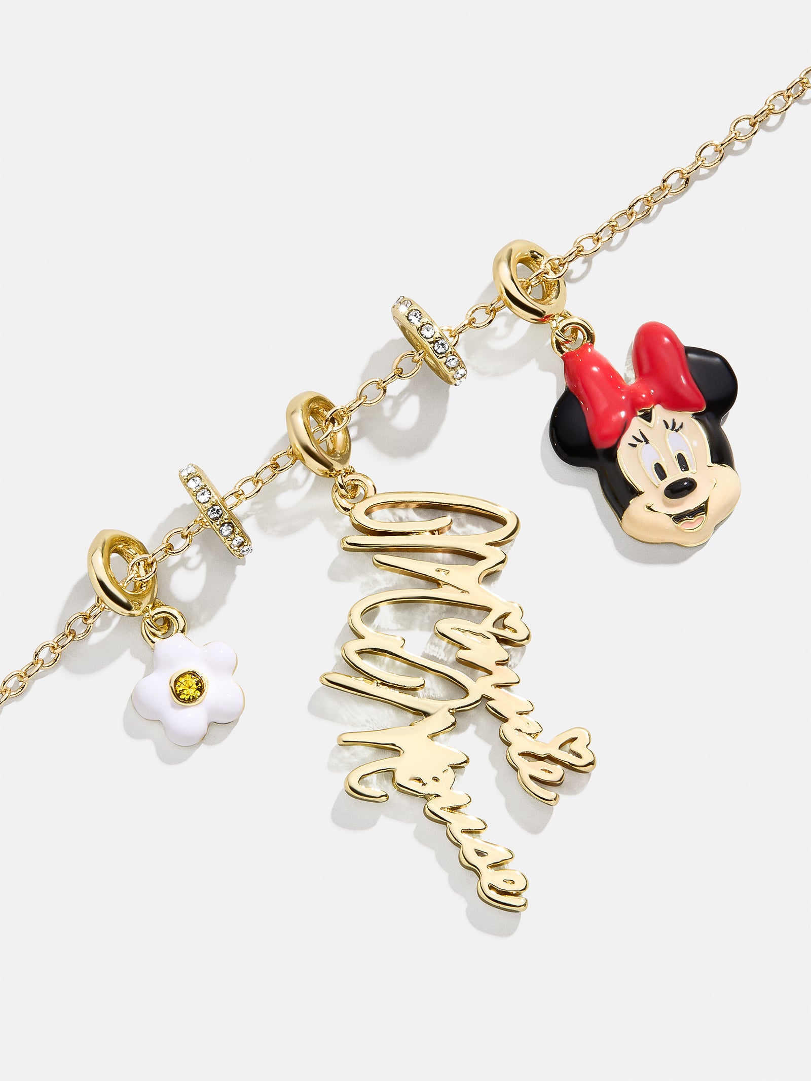 Disney Minnie Mouse Cluster Charm Necklace - Minnie Mouse - Image 4