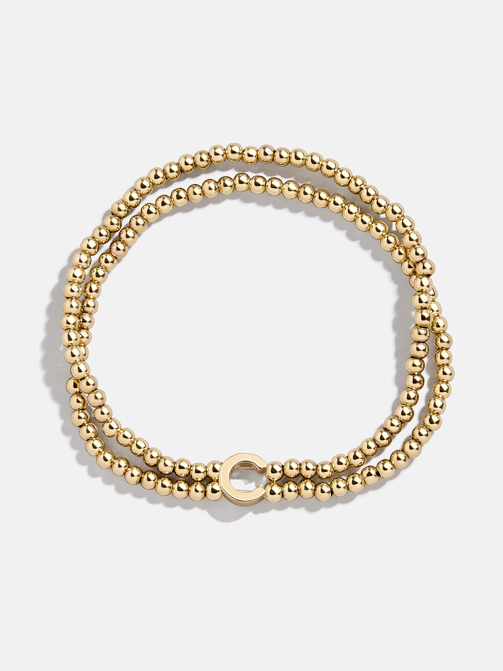Ivy Initial Pisa Bracelet - Gold - Image 6