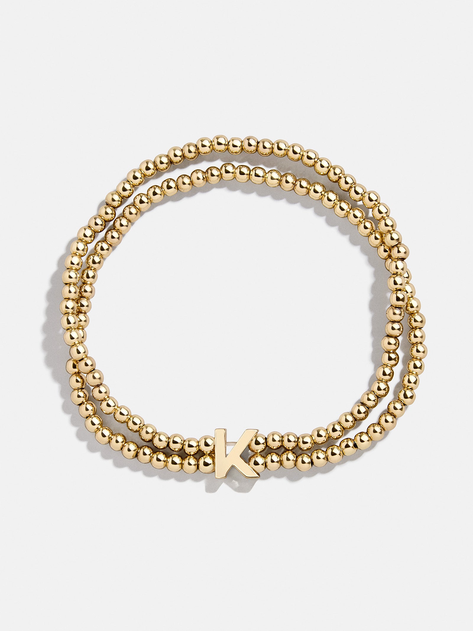 Ivy Initial Pisa Bracelet - Gold - Image 14