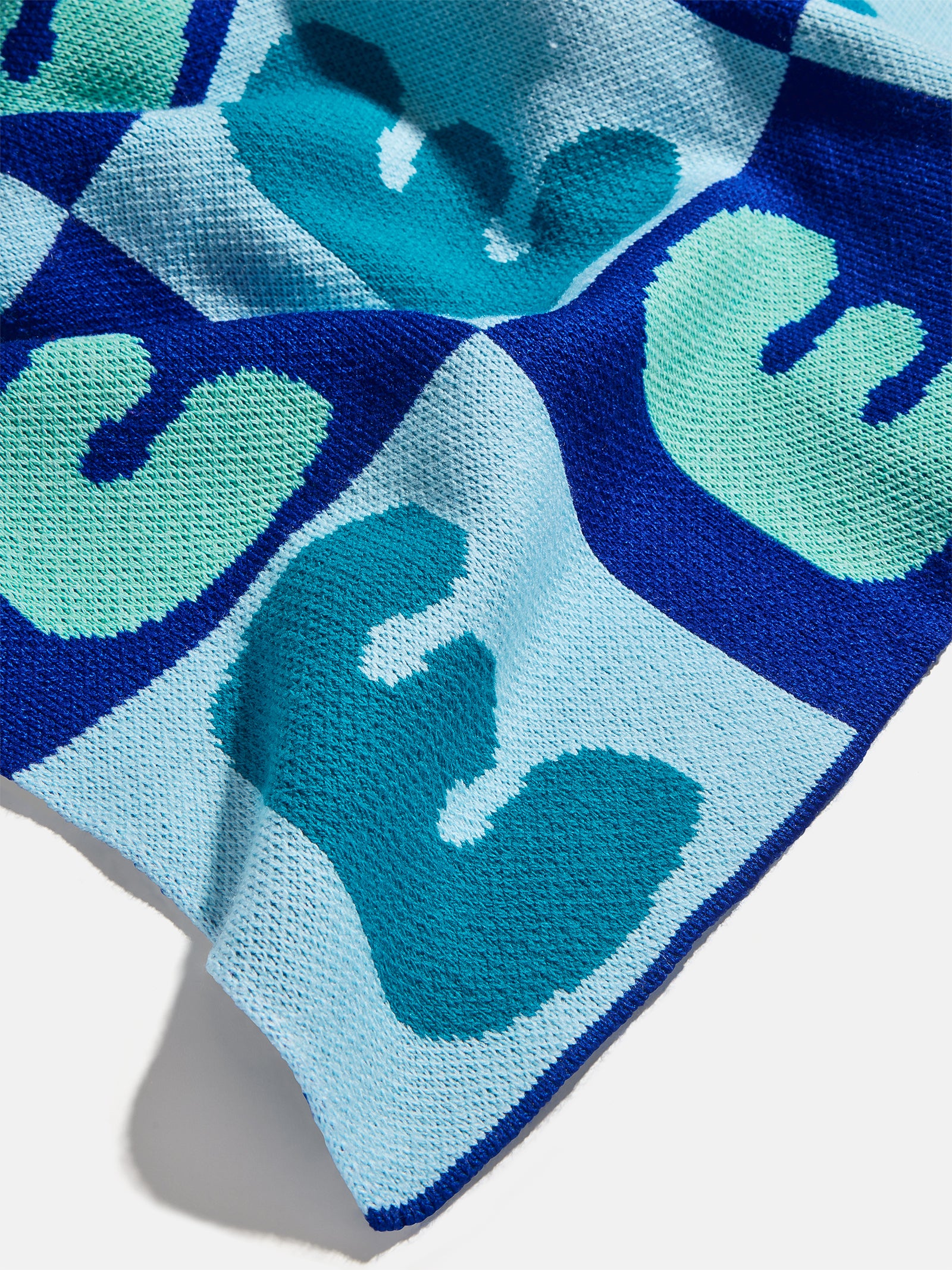 Bubble On Repeat Custom Blanket - Dark Blue/Light Blue - Image 4