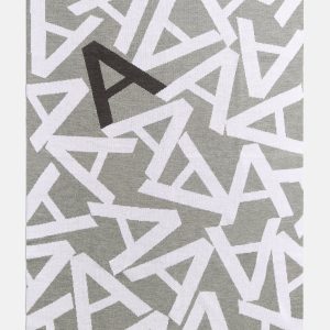 Ramble On Custom Blanket - Gray/White