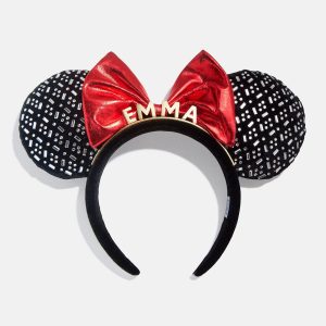 Disney Minnie Mouse  Glam Custom Ears Headband - Custom Glam Minnie Mouse Ears