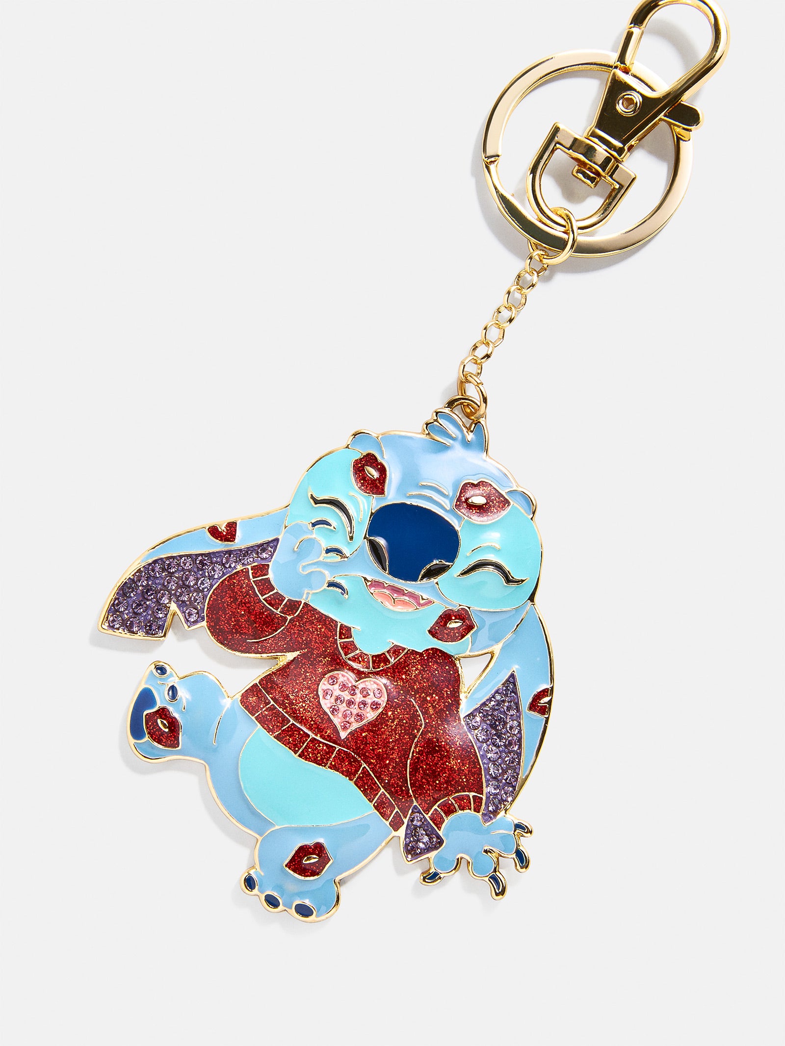 Disney Stitch Love 2D Bag Charm - Stitch Love Bag Charm - Image 3
