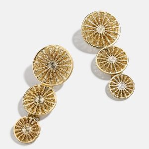 Naomi Statement Earrings - Gold