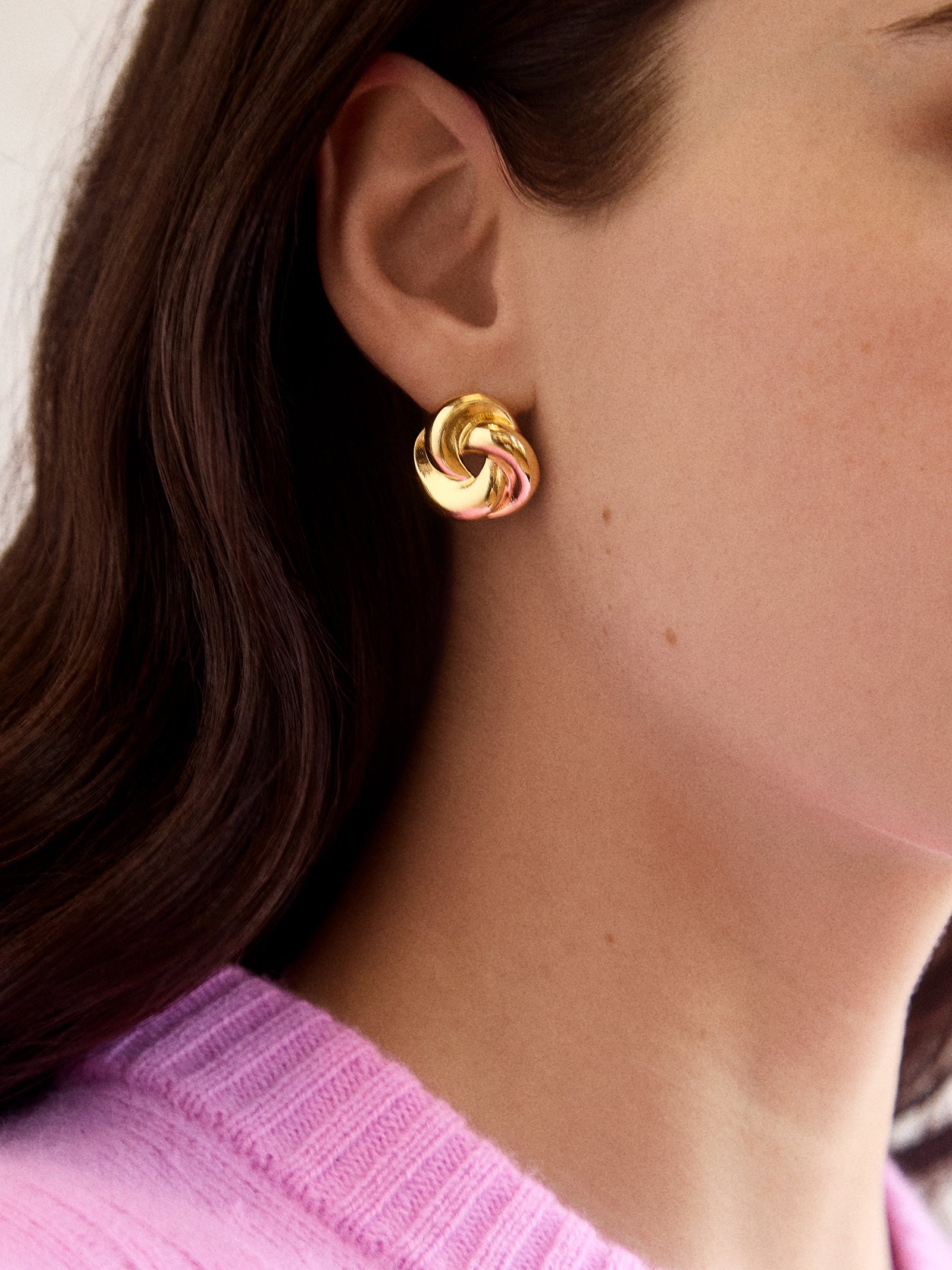 Brianna Earrings - Gold - Image 2
