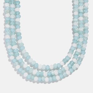 Lena Semi-Precious Layered Necklace - Turquoise