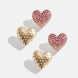 Heart To Heart Kids' Clip-On Earring Set - Pav?? Heart Stud