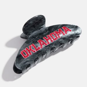 University of Oklahoma Black Hair Clip - University of Oklahoma