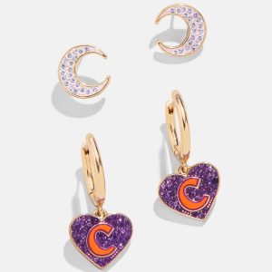 Clemson University Earring Set - Clemson University