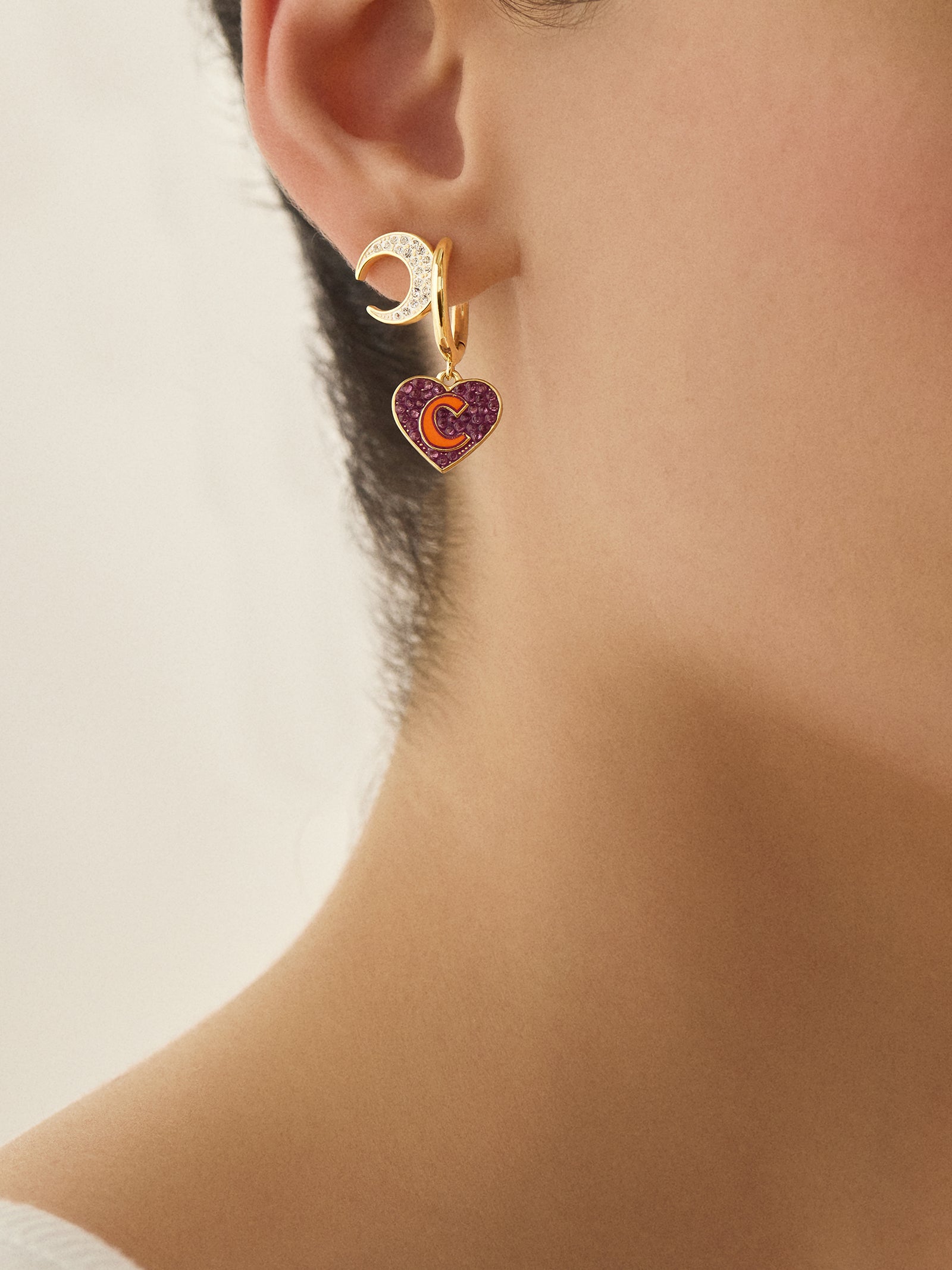 Clemson University Earring Set - Clemson University - Image 2