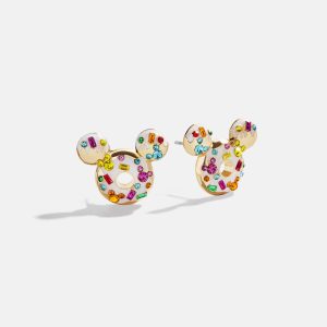 Disney Mickey Mouse Donut Earrings - Disney Donut Earrings
