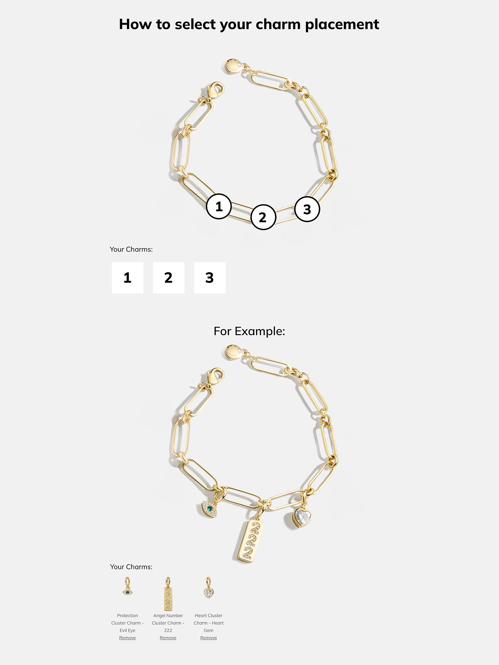 Spaced Custom Charm Bracelet - Spaced Charm Bracelet - Image 9