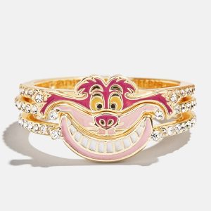 Disney Cheshire Cat Ring Set - Gold/Pink