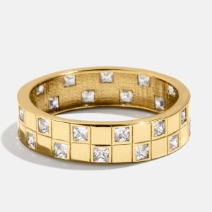 18K Gold Lucia Ring - Gold/Pav??