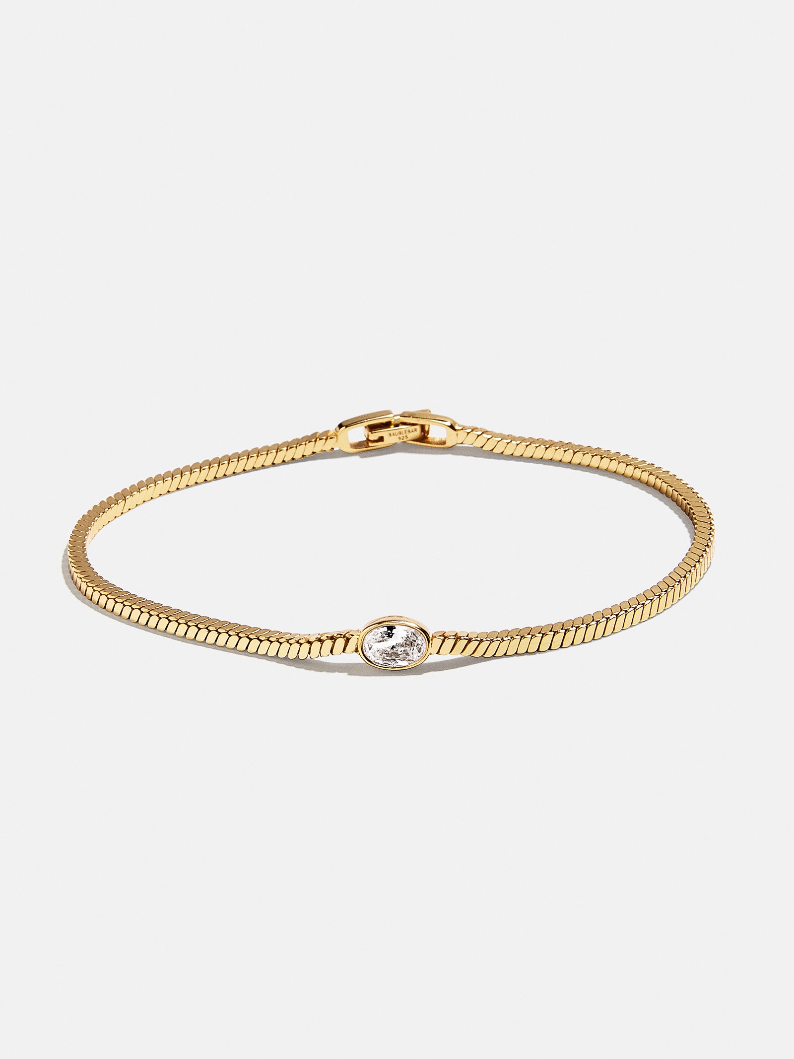 Lana 18K Gold Bracelet - Gold/Pav?? - Image 3