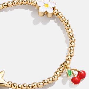 Made You Smile Kids' Charm Bracelet - Cherry