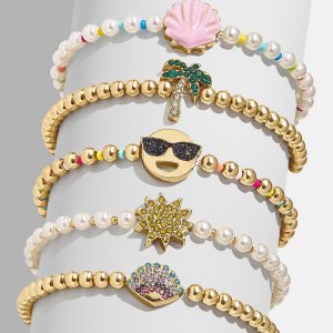 Island Time Kids' Bracelet Set - Seashell