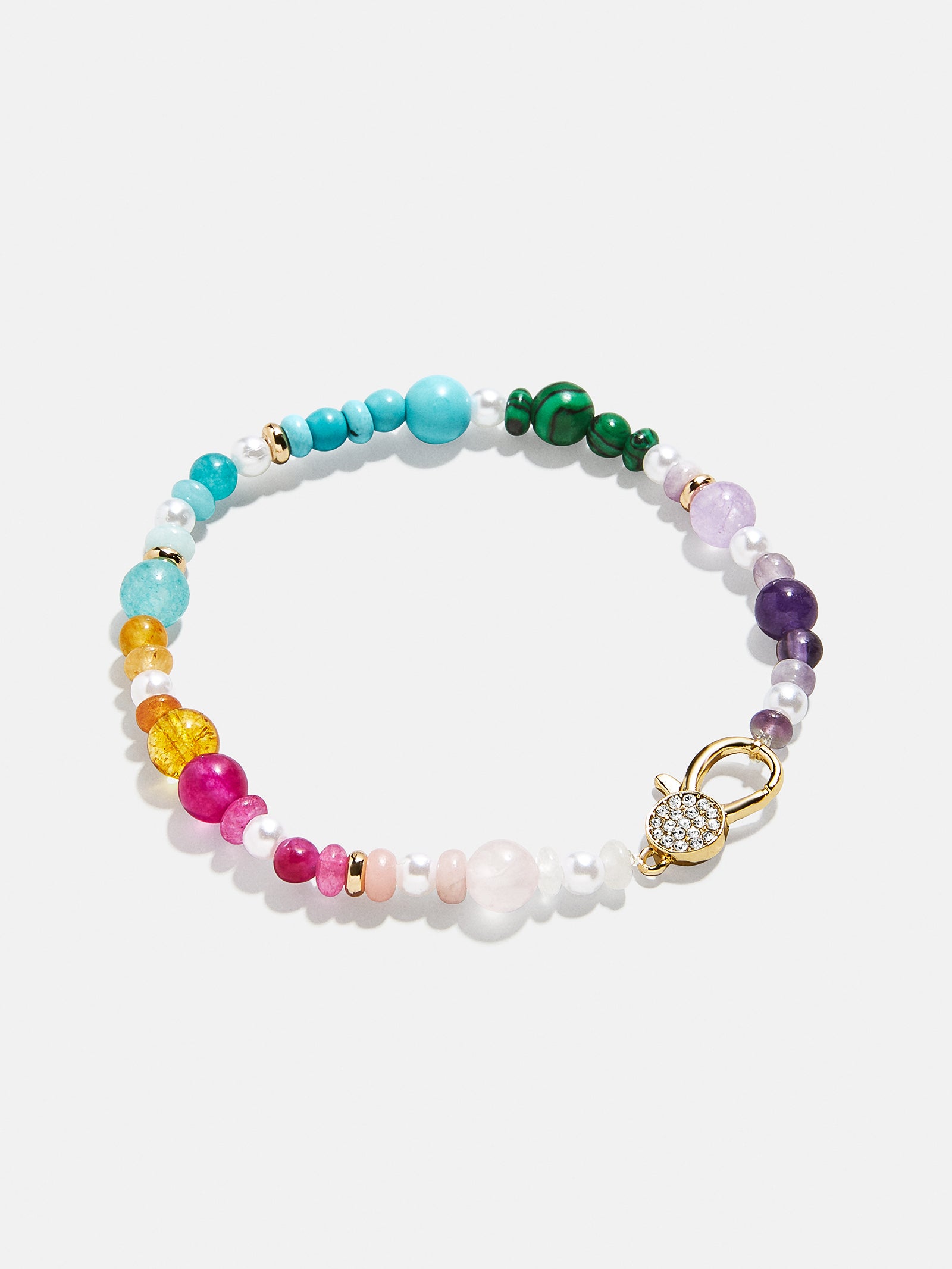 Marlowe Semi-Precious Bracelet - Gold/Multi - Image 3
