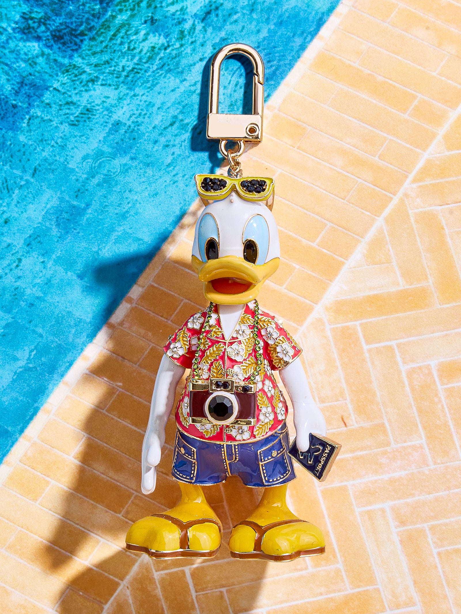 Disney Donald Duck Vacation 3D Bag Charm - Donald Duck