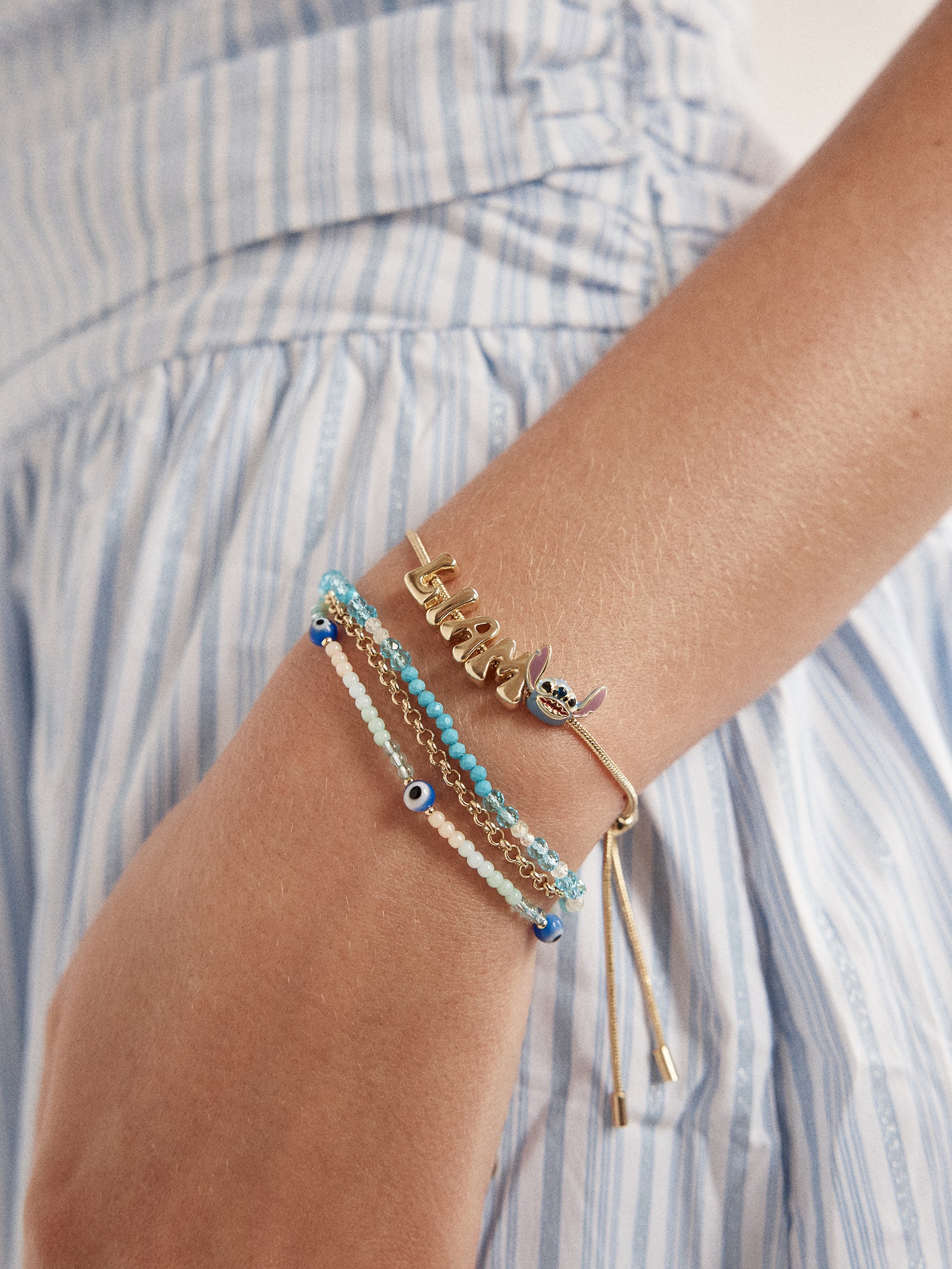 Disney Stitch Bubble Slider Custom Bracelet - Stitch - Image 2