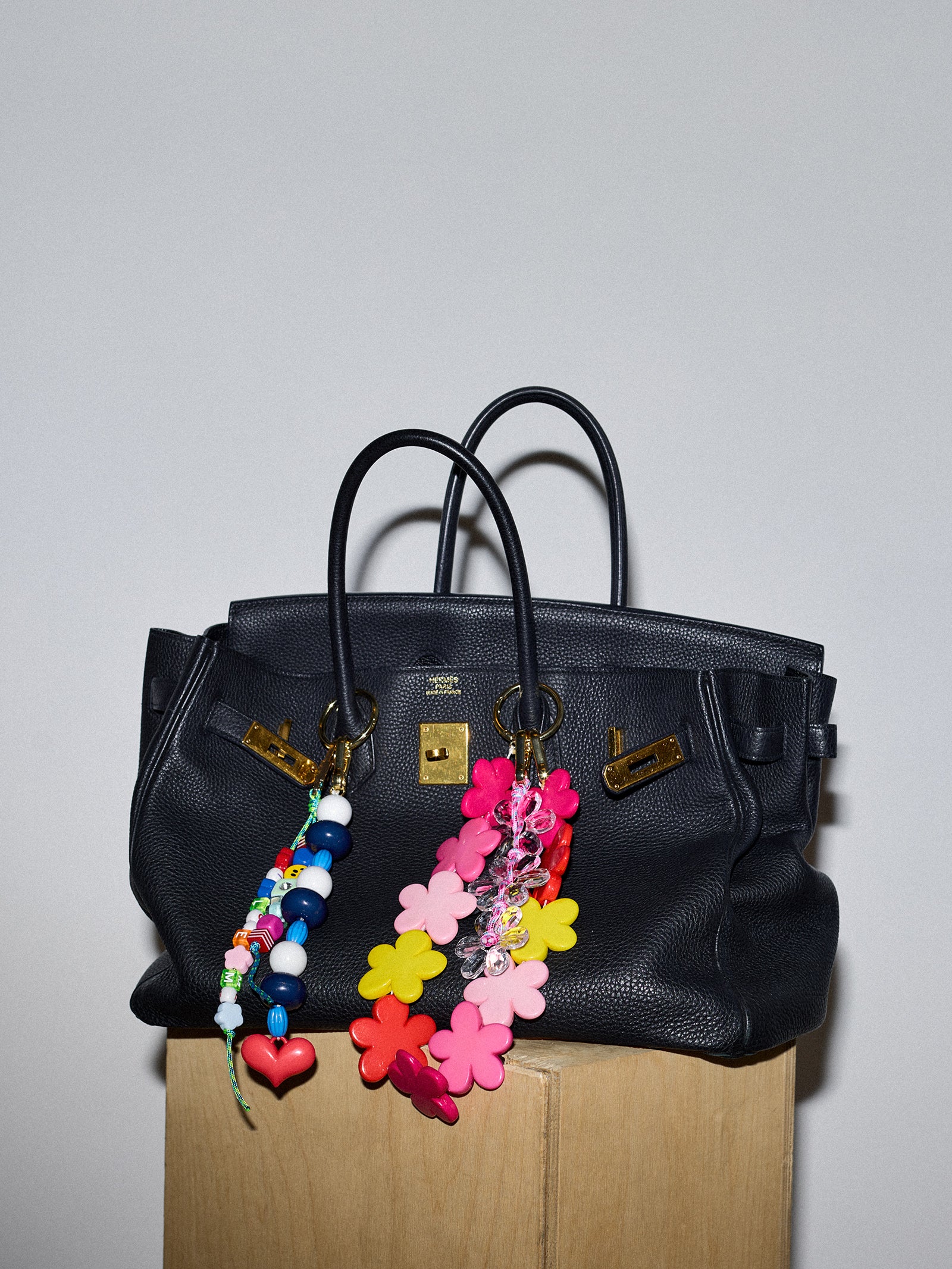 Flower Child Bag Charm - Pink - Image 2