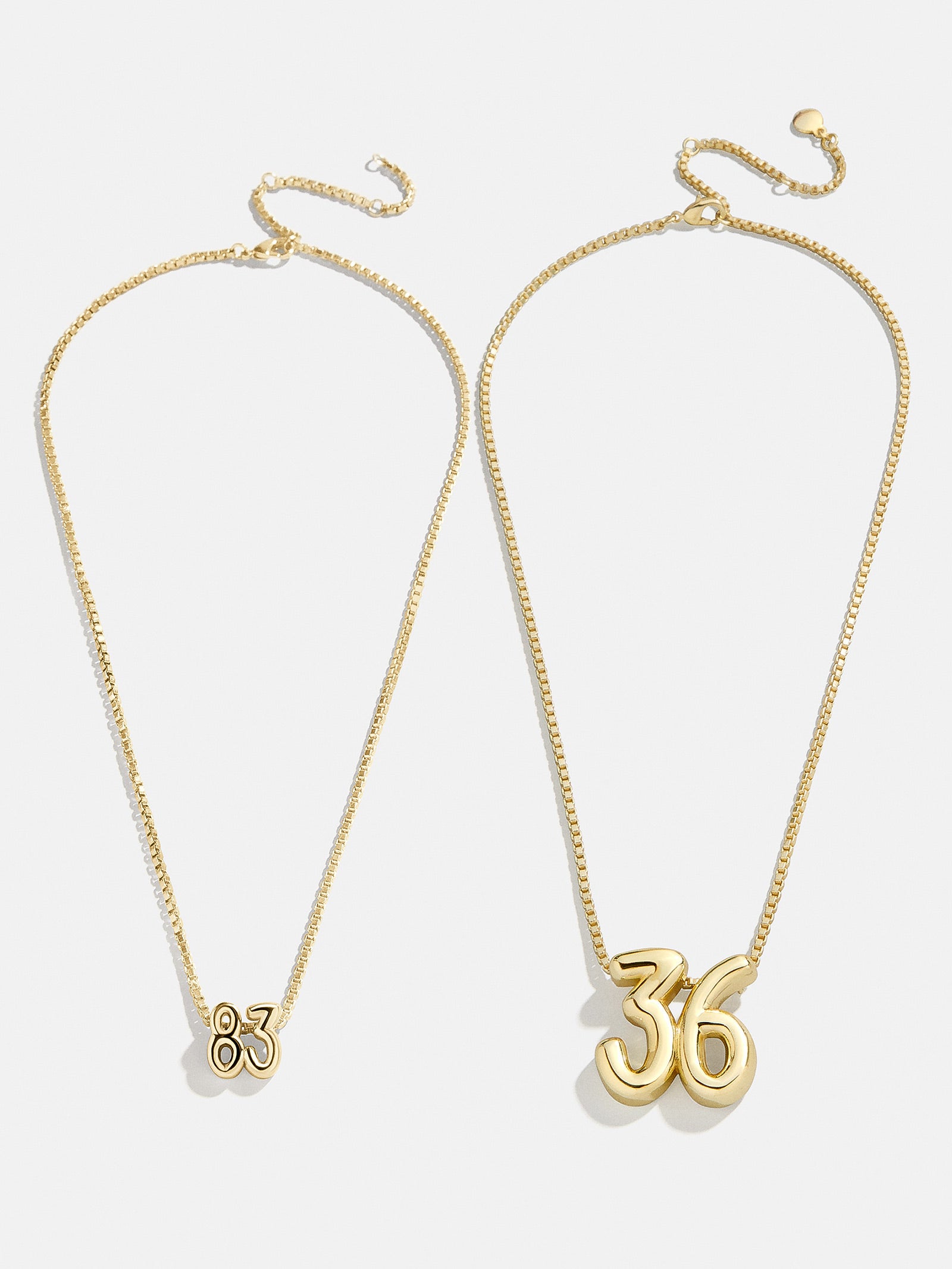 Lucky Number Bubble Necklace - Double Digits - Image 5